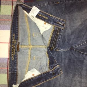 American eagle blue jeans men perfect addition